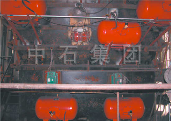 中石集團(tuán)空氣炮安裝案例