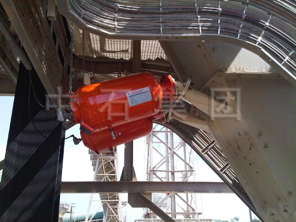 水泥廠空氣炮安裝案例